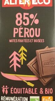 Alter Eco Noir equitable 85% Pérou — MS Bhai Bhai Enterprise