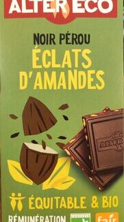alter eco noir pérou éclats d'amandes — MS Bhai Bhai Enterprise