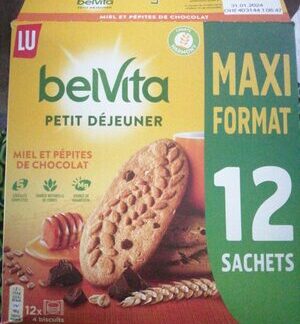 Belvita, Lu, Mondelez Belvita original - Biscuits petit déjeuner miel & pépites de chocolat — MS Bhai Bhai Enterprise