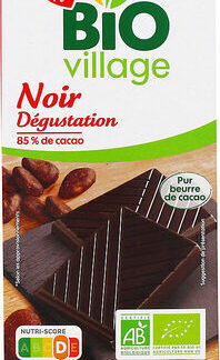 Bio Village, Marque Repère Chocolat noir dégustation 85% cacao bio — MS Bhai Bhai Enterprise