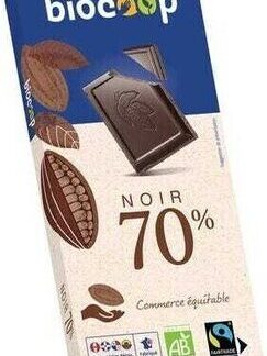 Biocoop Chocolat noir 70 % — MS Bhai Bhai Enterprise
