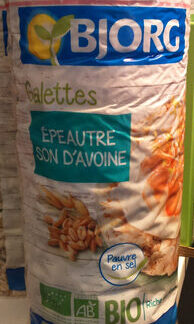 Bjorg Galette Épeautre Son d'Avoine — MS Bhai Bhai Enterprise