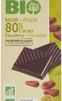 Carrefour BIO NOIR 80% Cacao Equateur — MS Bhai Bhai Enterprise