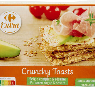 Carrefour Crunchy Toasts Seigle complet & sésame — MS Bhai Bhai Enterprise