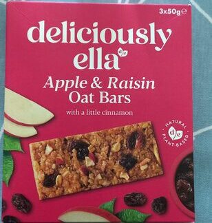 Deliciously ella Apple & raisin oat bars — MS Bhai Bhai Enterprise