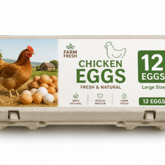 Farm Fresh Eggs (12 pcs) — MS Bhai Bhai Enterprise
