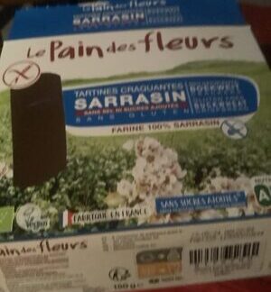 Ekibio, Le pain des Fleurs Tartines craquantes au sarrasin imp — MS Bhai Bhai Enterprise