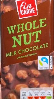 Fin Carre Whole Nut Milk Chocolate with Roasted Hazelnuts — MS Bhai Bhai Enterprise
