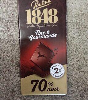 Fine gourmande, Poulain tablette poulain fine et gourmande 70% noir moin 2%sucre — MS Bhai Bhai Enterprise