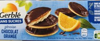 Gerblé Génoise chocolat orange sans sucres — MS Bhai Bhai Enterprise