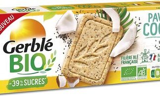Gerblé, Gerblé Bio Sablés Pavot Coco — MS Bhai Bhai Enterprise