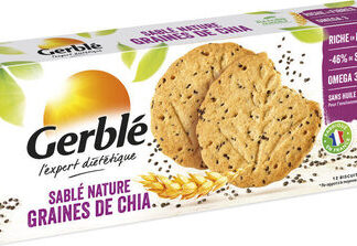Gerblé, Nutrition et Santé S.A.S. Sablé nature aux graines de chia — MS Bhai Bhai Enterprise