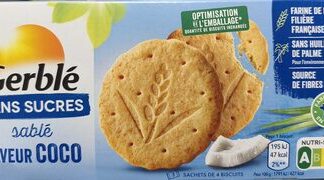 Gerblé SANS SUCRES Sablé saveur COCO — MS Bhai Bhai Enterprise