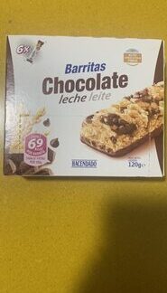Hacendado Barritas de trigo y arroz integral con chocolate con leche — MS Bhai Bhai Enterprise