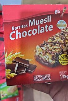 Hacendado Barritas Muesli Chocolate — MS Bhai Bhai Enterprise