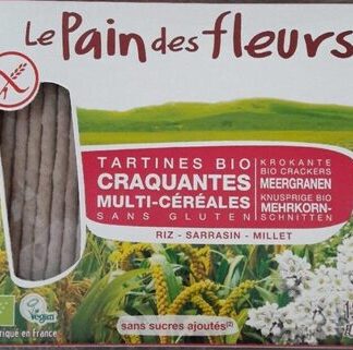 Le pain des fleurs, ekibio Tartines bio craquantes multi-céréales sans gluten — MS Bhai Bhai Enterprise