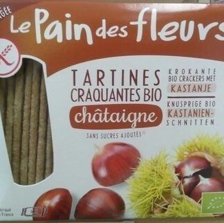Le Pain des fleurs Tartines craquantes bio à la châtaigne sans gluten — MS Bhai Bhai Enterprise