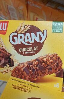 LU - Grany Chocolate 5 Cereals Bar x6, 125g (4.5oz) — MS Bhai Bhai Enterprise