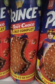 LU Prince Prince goût tout Choco au blé complet — MS Bhai Bhai Enterprise