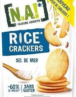 N.A! Nature Addicts Rice crackers sea salt — MS Bhai Bhai Enterprise