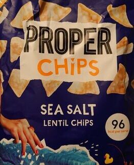 Proper Chips Properchips Sea Salt Lentil Chips — MS Bhai Bhai Enterprise