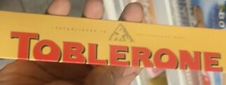 Toblerone Milk Chocolate Almond Nougat — MS Bhai Bhai Enterprise