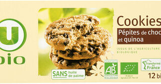 U, U Bio Cookies bio quinoa pépites chocolat paquet de 175g — MS Bhai Bhai Enterprise