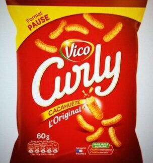 Vico, Curly, Intersnack Curly cacahuete — MS Bhai Bhai Enterprise