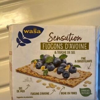 Wasa tartine croustillante sensation aux flocons d'avoine & touche de sel 265g — MS Bhai Bhai Enterprise